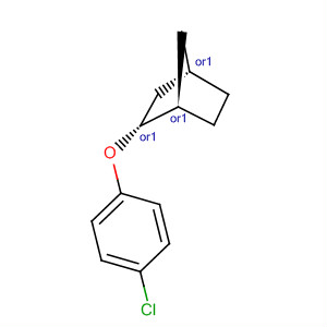 Bicyclo[2.2.1]heptane, 2-(4-chlorophenoxy)-, (1R,2R,4S)-rel-