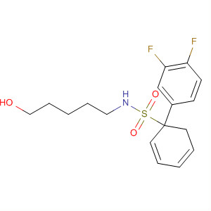 [1,1'-Biphenyl]-4-sulfonamide, 3',4'-difluoro-N-(5-hydroxypentyl)-