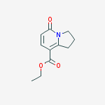 5-OXO-1,2,3,5-TETRAHYDRO-INDOLIZINE-8-CARBOXYLIC ACID ETHYL ESTER