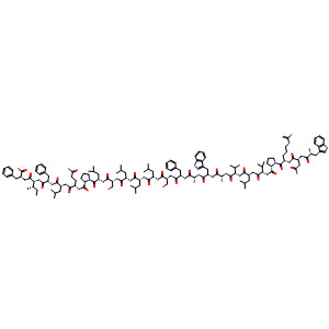 L-Phenylalanine,L-tryptophyl-L-asparaginyl-L-arginyl-L-prolyl-L-valyl-L-leucyl-L-valyl-L-alanyl-L-tryptophyl-L-alanyl-L-phenylalanyl-L-seryl-L-leucyl-L-leucyl-L-leucyl-L-seryl-L-leucyl-L-prolyl-L-glutaminyl-L-leucyl-L-phenylalanyl-L-isoleucyl-
