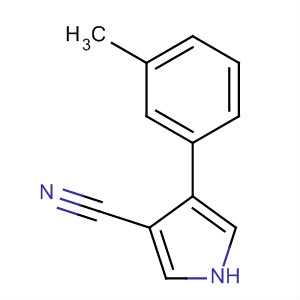 4-(3-METHYLPHENYL)-1H-PYRROLE-3-CARBONITRILE