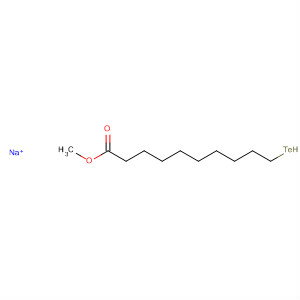 Decanoic acid, 10-telluryl-, methyl ester, sodium salt