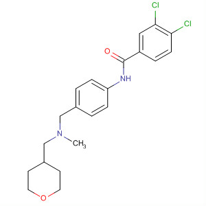 Benzamide,3,4-dichloro-N-[4-[[methyl[(tetrahydro-2H-pyran-4-yl)methyl]amino]methyl]phenyl]-