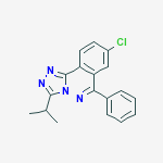 8-CHLORO-3-(ISOPROPYL)-6-PHENYL-1,2,4-TRIAZOLO[3,4-A]PHTHALAZINE