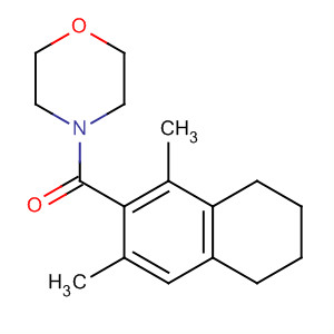 Morpholine,4-[(5,6,7,8-tetrahydro-1,3-dimethyl-2-naphthalenyl)carbonyl]-