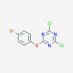 2-(4-Bromophenoxy)-4,6-dichloro-1,3,5-triazine