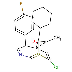 2H-1,6-Benzothiazocine,6-acetyl-8-chloro-5-(4-fluorophenyl)-3,4,5,6-tetrahydro-