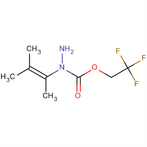 Ethanehydrazonic acid, N-(1-methylethylidene)-, 2,2,2-trifluoroethylester, (E)-