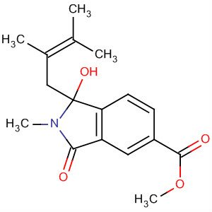 1H-Isoindole-5-carboxylic acid,1-(2,3-dimethyl-2-butenyl)-2,3-dihydro-1-hydroxy-2-methyl-3-oxo-,methyl ester