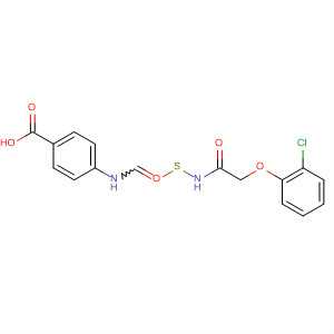 4-[[[[(2-CHLOROPHENOXY)ACETYL]AMINO]THIOXOMETHYL]AMINO]-BENZOIC ACID