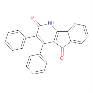1H-Indeno[1,2-b]pyridine-2,5-dione, 3,4-diphenyl-
