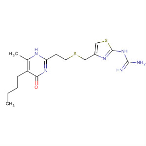 Guanidine,[4-[[[2-(5-butyl-1,4-dihydro-6-methyl-4-oxo-2-pyrimidinyl)ethyl]thio]methyl]-2-thiazolyl]-