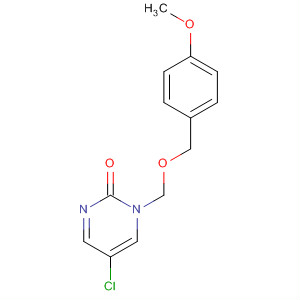 2(1H)-Pyrimidinone, 5-chloro-1-[[(4-methoxyphenyl)methoxy]methyl]-