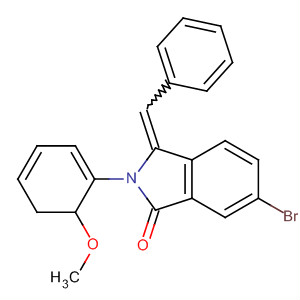 1H-Isoindol-1-one,6-bromo-2,3-dihydro-2-(2-methoxyphenyl)-3-(phenylmethylene)-