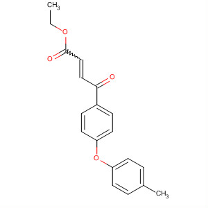 2-Butenoic acid, 4-[4-(4-methylphenoxy)phenyl]-4-oxo-, ethyl ester