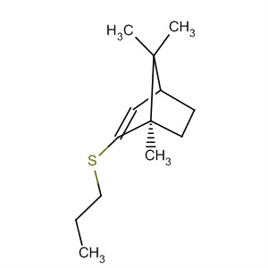 Bicyclo[2.2.1]hept-2-ene, 1,7,7-trimethyl-2-(propylthio)-, (1R)-