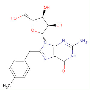 Guanosine, 8-[(4-methylphenyl)methyl]-