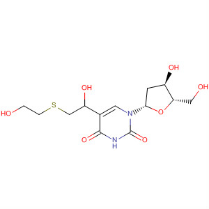 Uridine, 2'-deoxy-5-[1-hydroxy-2-[(2-hydroxyethyl)thio]ethyl]-, (R)-