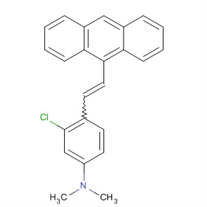 Benzenamine, 4-[2-(9-anthracenyl)ethenyl]-3-chloro-N,N-dimethyl-