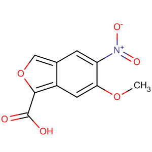 2-Benzofurancarboxylic acid, 6-methoxy-5-nitro-
