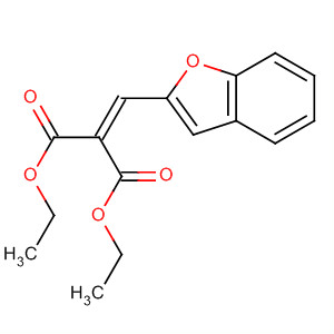 Propanedioic acid, (2-benzofuranylmethylene)-, diethyl ester