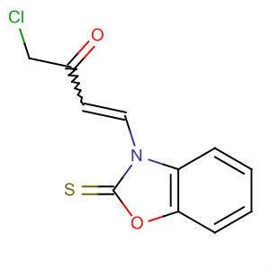 3-Buten-2-one, 1-chloro-4-(2-thioxo-3(2H)-benzoxazolyl)-