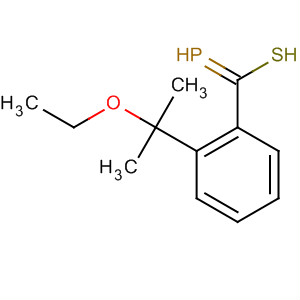 Phosphinothioic acid, (1-hydroxy-1-methylethyl)phenyl-, S-ethyl ester