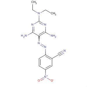 Benzonitrile, 2-[[4,6-diamino-2-(diethylamino)-5-pyrimidinyl]azo]-5-nitro-