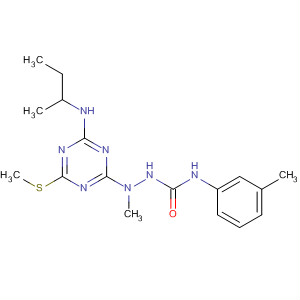 Hydrazinecarboxamide,2-methyl-N-(3-methylphenyl)-2-[4-[(1-methylpropyl)amino]-6-(methylthio)-1,3,5-triazin-2-yl]-