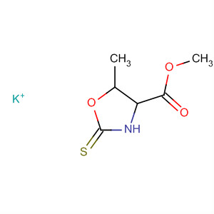 4-Oxazolidinecarboxylic acid, 5-methyl-2-thioxo-, methyl ester,potassium salt