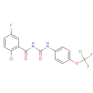 Benzamide,2-chloro-N-[[[4-(chlorodifluoromethoxy)phenyl]amino]carbonyl]-5-fluoro-