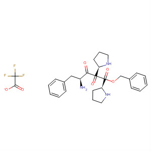 L-Proline, 1-(1-L-phenylalanyl-L-prolyl)-, phenylmethyl ester,mono(trifluoroacetate)