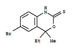 6-Bromo-4-ethyl-4-methyl-1H-benzo[d][1,3]oxazine-2(4H)-thione