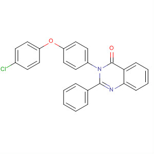 4(3H)-Quinazolinone, 3-[4-(4-chlorophenoxy)phenyl]-2-phenyl-