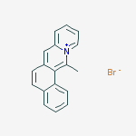 13-methylnaphtho[2,1-b]quinolizin-12-ium;bromide