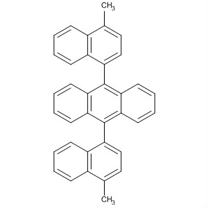 Anthracene, 9,10-bis(4-methyl-1-naphthalenyl)-