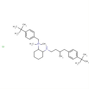 Benzenemethanaminium,4-(1,1-dimethylethyl)-N-[2-[[3-[4-(1,1-dimethylethyl)phenyl]-2-methylpropyl]methylamino]cyclohexyl]-N,N-dimethyl-, chloride