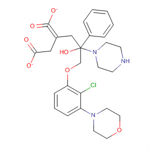 1-Piperazineethanol,a-[[2-chloro-3-(4-morpholinyl)phenoxy]methyl]-4-phenyl-,(2Z)-2-butenedioate (salt)