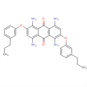 9,10-Anthracenedione, 1,4,5,8-tetraamino-2,6-bis(3-propylphenoxy)-