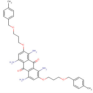 9,10-Anthracenedione,1,4,5,8-tetraamino-2,7-bis[3-[(4-methylphenyl)methoxy]propoxy]-