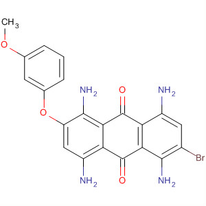 9,10-Anthracenedione,1,4,5,8-tetraamino-2-bromo-6-(3-methoxyphenoxy)-