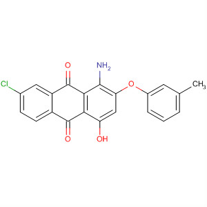 9,10-Anthracenedione,1-amino-7-chloro-4-hydroxy-2-(3-methylphenoxy)-