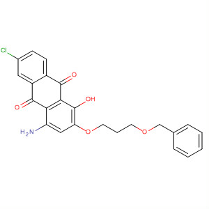 9,10-Anthracenedione,4-amino-6-chloro-1-hydroxy-2-[3-(phenylmethoxy)propoxy]-