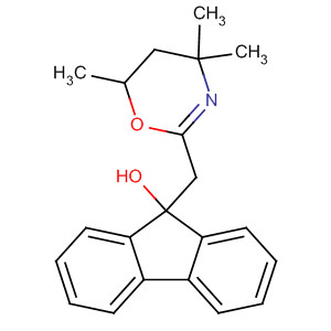 9H-Fluoren-9-ol,9-[(5,6-dihydro-4,4,6-trimethyl-4H-1,3-oxazin-2-yl)methyl]-