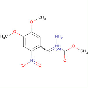Hydrazinecarboxylic acid, [(4,5-dimethoxy-2-nitrophenyl)methylene]-,methyl ester