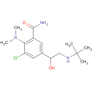 Benzamide,3-chloro-2-(dimethylamino)-5-[2-[(1,1-dimethylethyl)amino]-1-hydroxyethyl]-