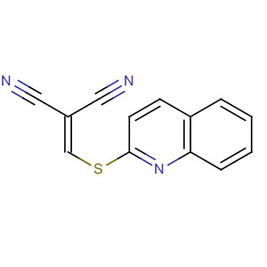 Propanedinitrile, [(2-quinolinylthio)methylene]-