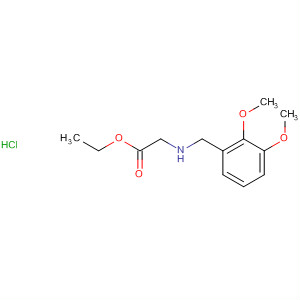 Glycine, N-[(2,3-dimethoxyphenyl)methyl]-, ethyl ester, hydrochloride