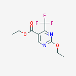 Ethyl 2-ethoxy-4-(trifluoromethyl)-5-pyrimidinecarboxylate