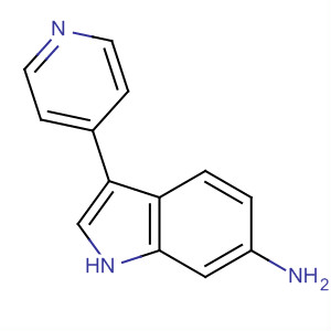 1H-Indol-6-amine, 3-(4-pyridinyl)-